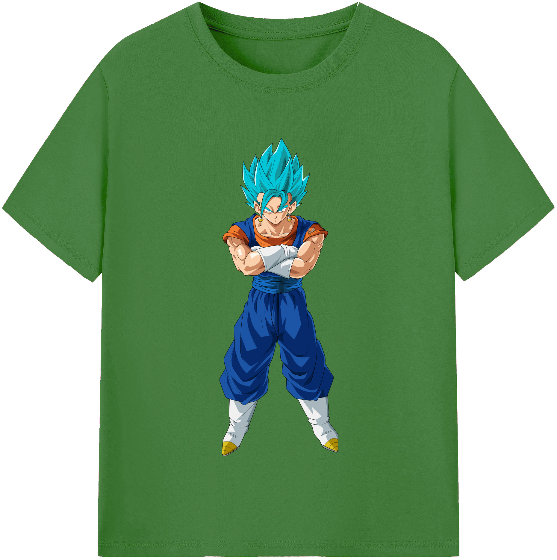 （画像用） ドラゴンボール ベジット DRAGON BALL Vegetto レディースカジュアルプリントTシャツ（綿100％）